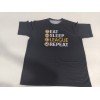 Camiseta - Eat - Sleep - League - Repeat