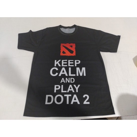 Camiseta - Keep Calm and Play Dota 2