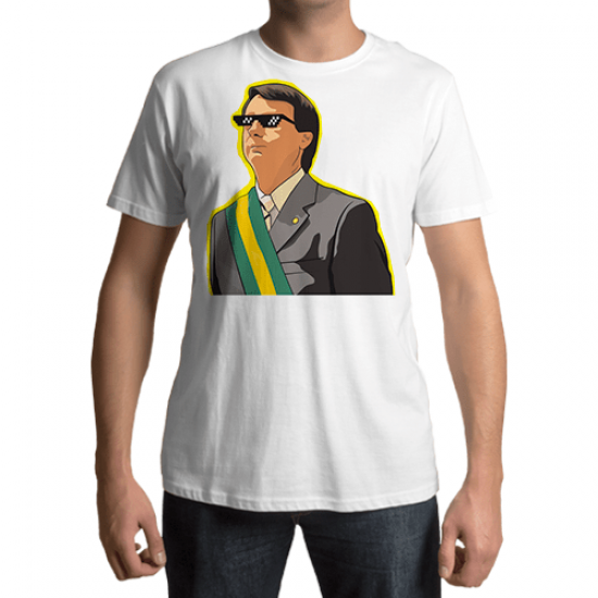 Camiseta - Bolsonaro Presidente Sip Mito