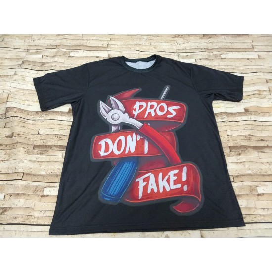 Camiseta - Pros Don't Fake