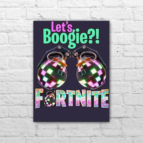 Placa - Fortnite - Let's Boogie