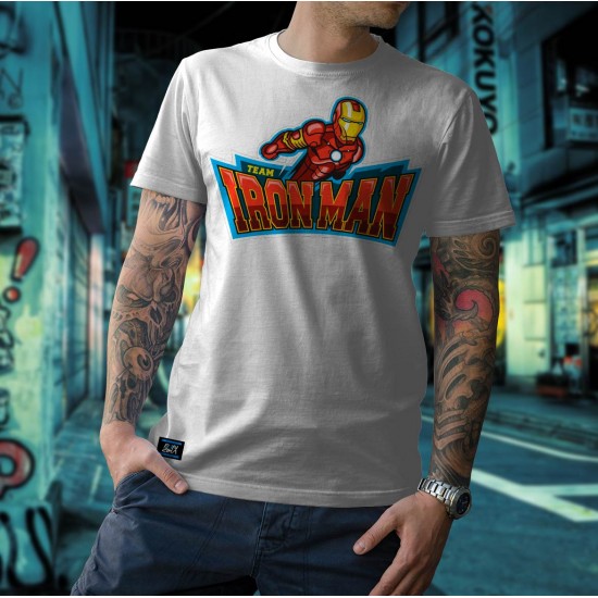 Camiseta - Team Iron Man
