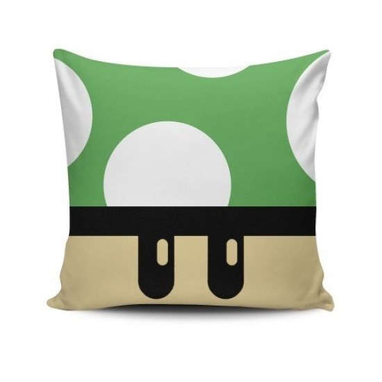 Almofada - Super Mario Green Mushroom