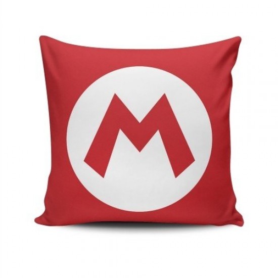 Almofada - Super Mario / Mario Logo