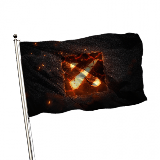 Bandeira - Dota 2 - Fire