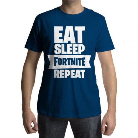 Camiseta - Eat - Sleep - Fortnite - Repeat