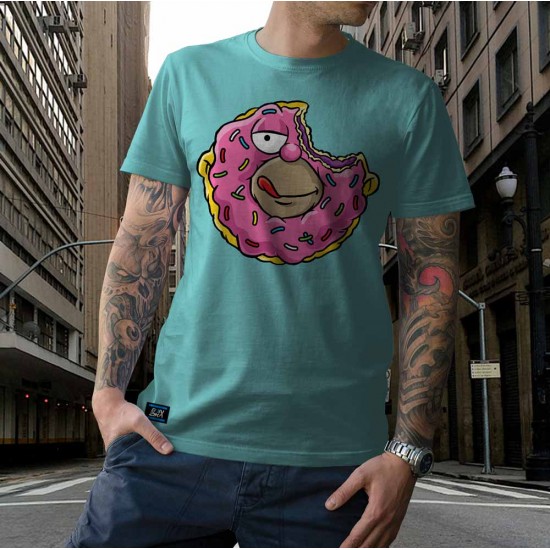 Camiseta - Homer Simpson Rosquinha