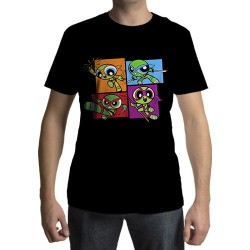 Camiseta - As Meninas Superpoderosas em TMNT