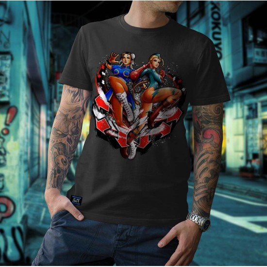 Camiseta - Street Fighter V Girls