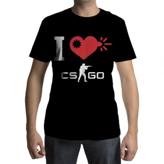 Camiseta - I Love CSGO
