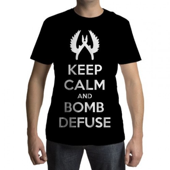 Camiseta - Keep Calm And Bomb Defuse