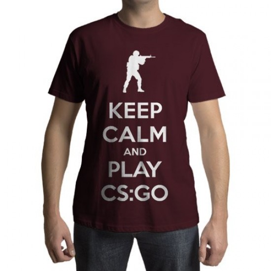 Camiseta - Keep Calm And Play CSGO