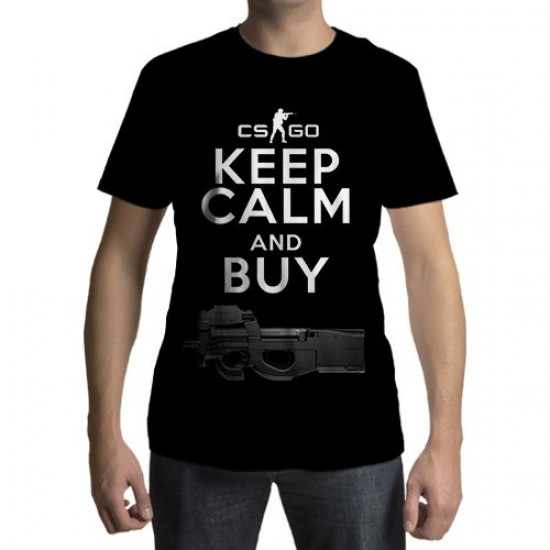 Camiseta - Keep Calm And Buy P90