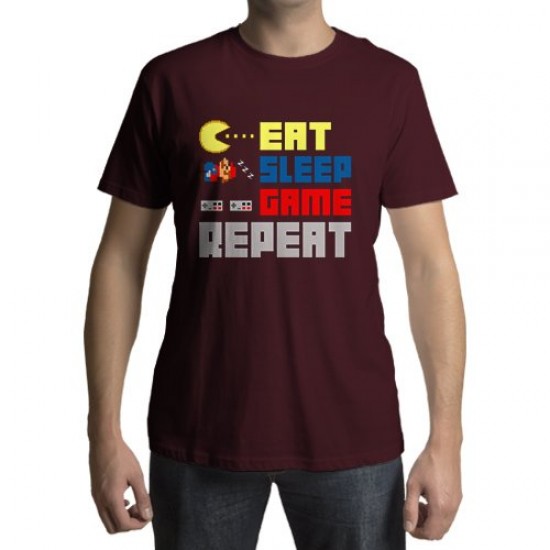 Camiseta - Eat. Sleep. Game. Repeat.
