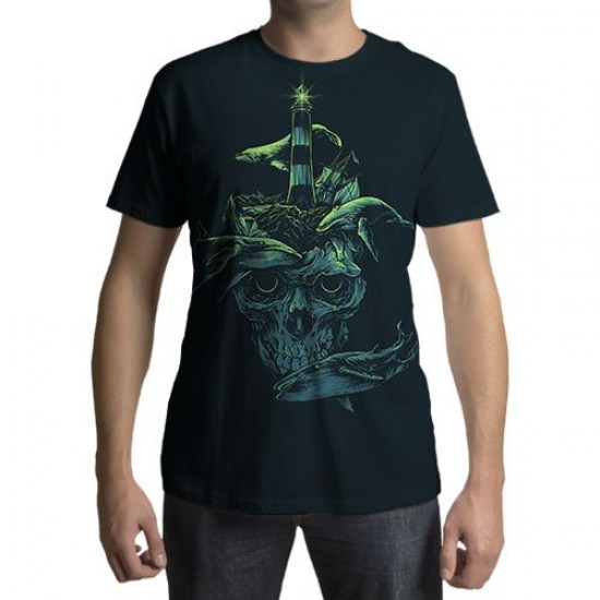 Camiseta - Skull Ocean