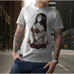 Camiseta - Mulher-Maravilha - Tattoo