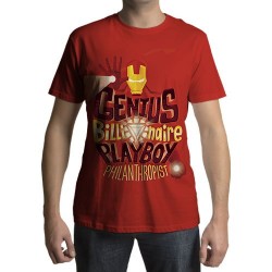 Camiseta - Homem de Ferro - Word