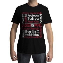 Camiseta - La Casa de Papel - Personagens