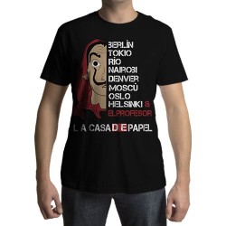 Camiseta - La Casa de Papel - Atores
