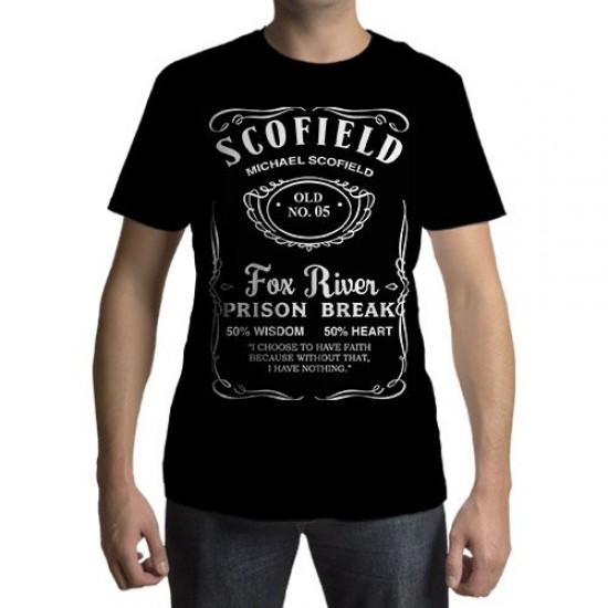 Camiseta - Scofield - Prison break
