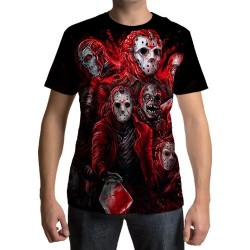 Camiseta - Jason - Crystal Lake
