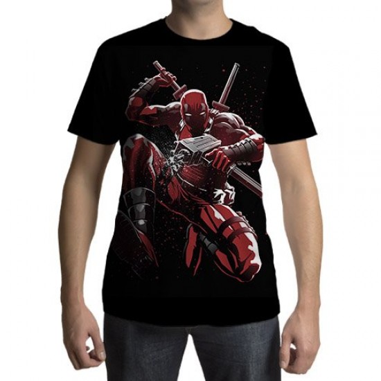 Camiseta - Deadpool - Blood Splinters