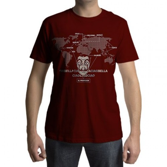 Camiseta - La Casa de Papel - Map