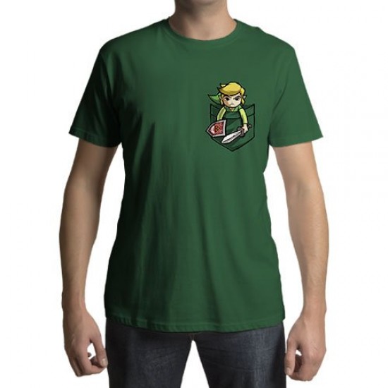 Camiseta - Pocket Link Zelda