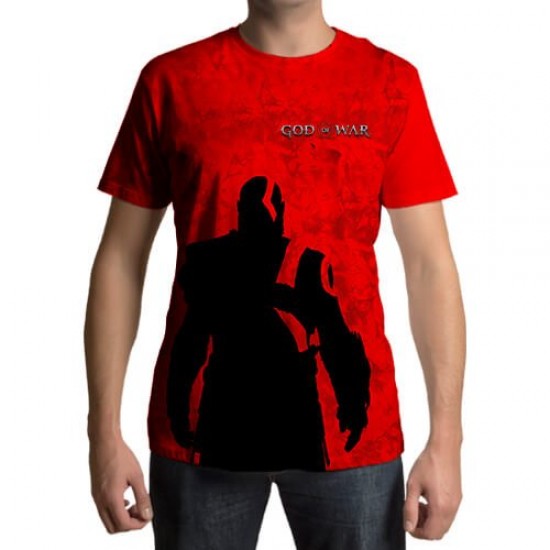 Camiseta - God of War - Silhueta