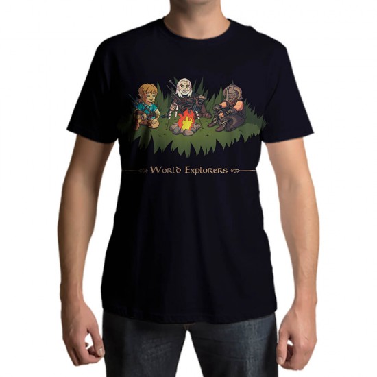 Camiseta - Exploradores do Mundo