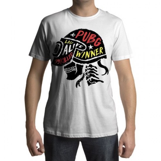 Camiseta - PUBG - Skull