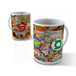 Canecas - Liga da Justiça Simbolos