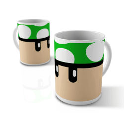 Caneca - Super Mario Life Mushroom