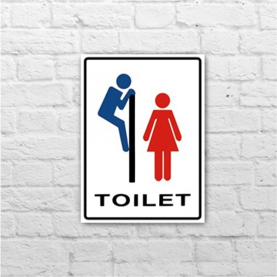 Placa - Toilet