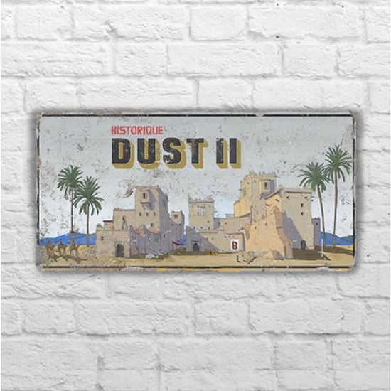 Placa - Dust 2 - Nova Versão