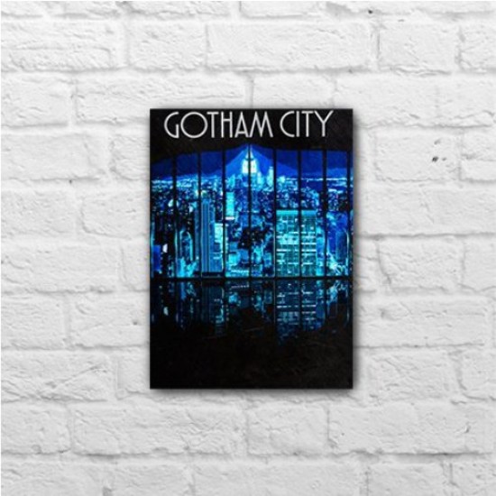Placa - Gotham City