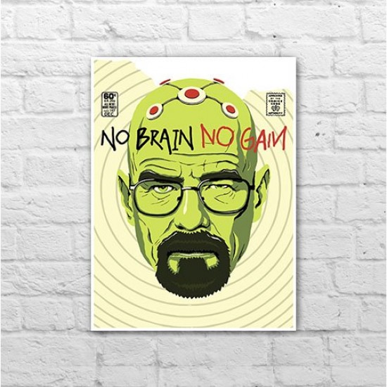 Placa - No Brain No Gain