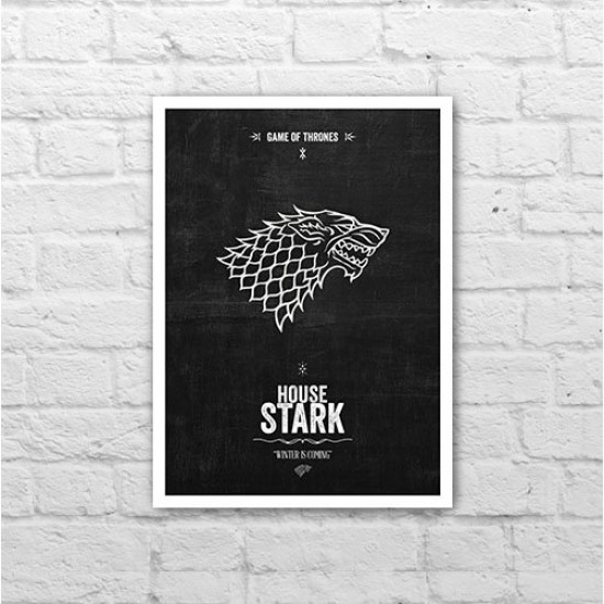 Placa - House Stark