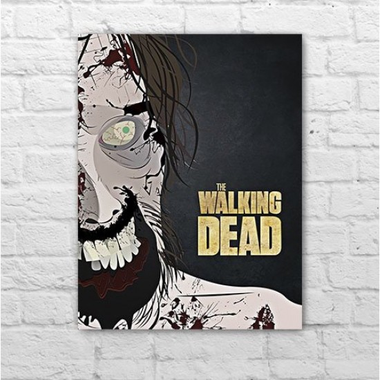 Placa - The Walking Dead  - Face