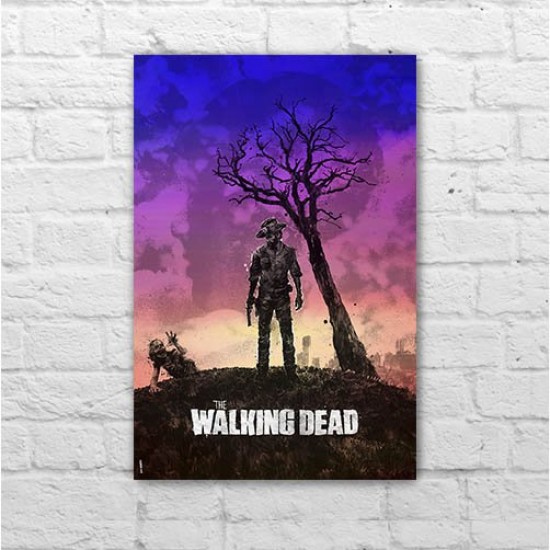 Placa - The Walking Dead