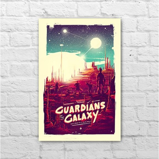 Placa - Guardiões da Galáxia