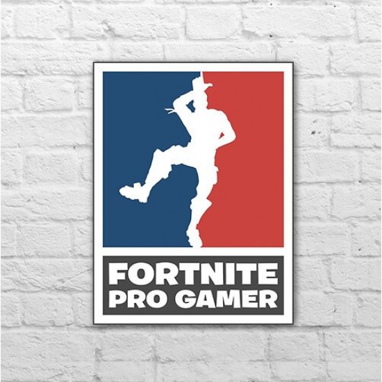 Placa - Fortnite - Pro Gamer - Loser