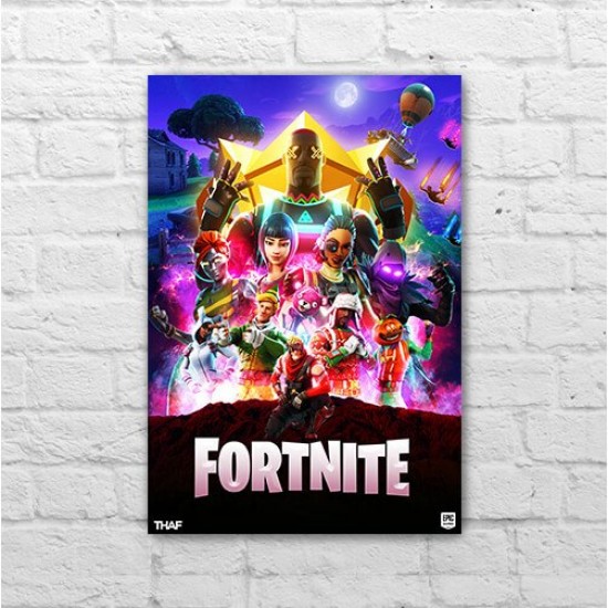 Placa - Fortnite - Poster