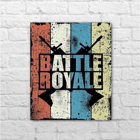 Placa - Battle Royale 