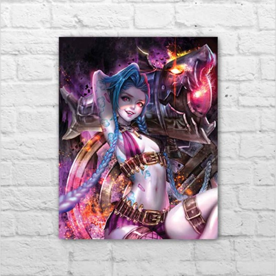 Placa - Jinx - Fan Art