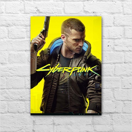 Placa - Cyberpunk 2077 - Poster