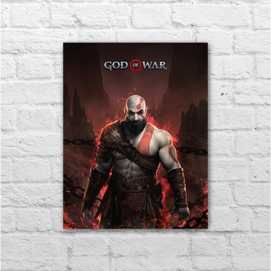 Placa - Kratos - God of War