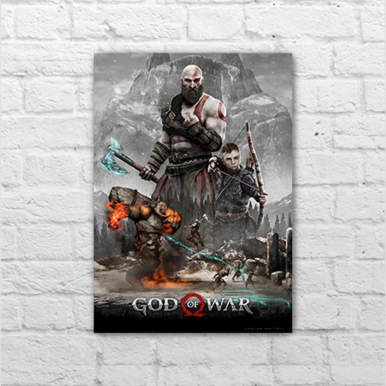 Placa - God of War - PS4