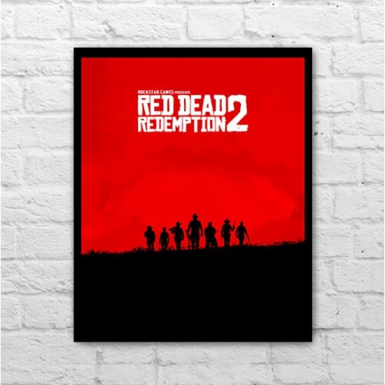 Placa - Red Dead Redemption 2