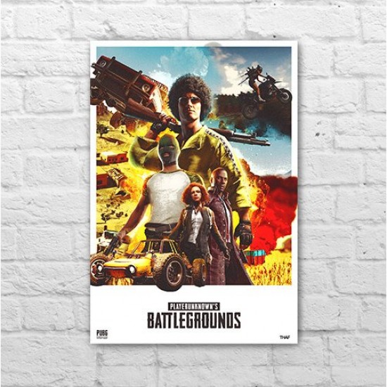 Placa - Playerunknown's Battlegrounds - O Filme